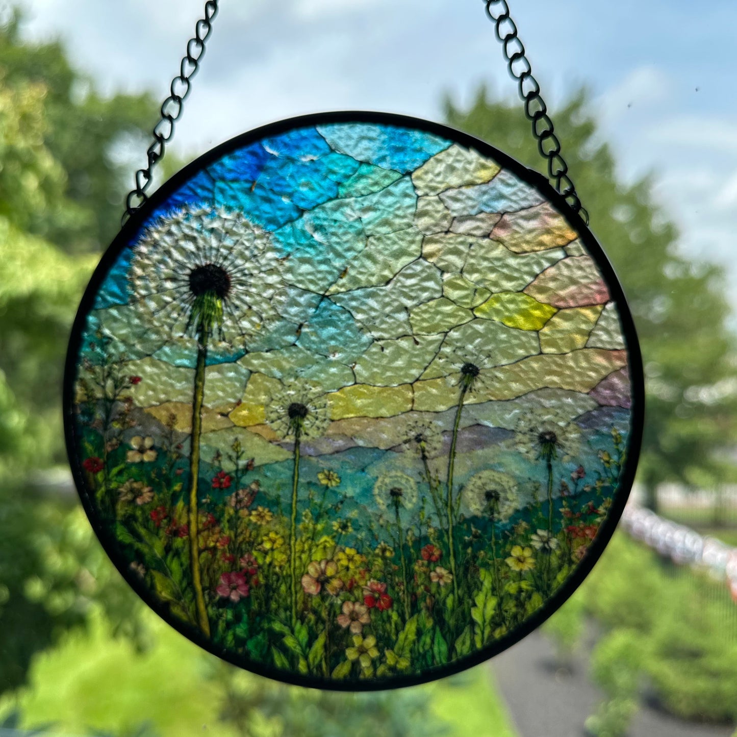 Make A Wish Dandelion Suncatcher