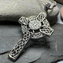 Load image into Gallery viewer, Aileran Celtic Cross Necklace
