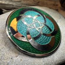 Load image into Gallery viewer, Five Fold Celtic Brooch

