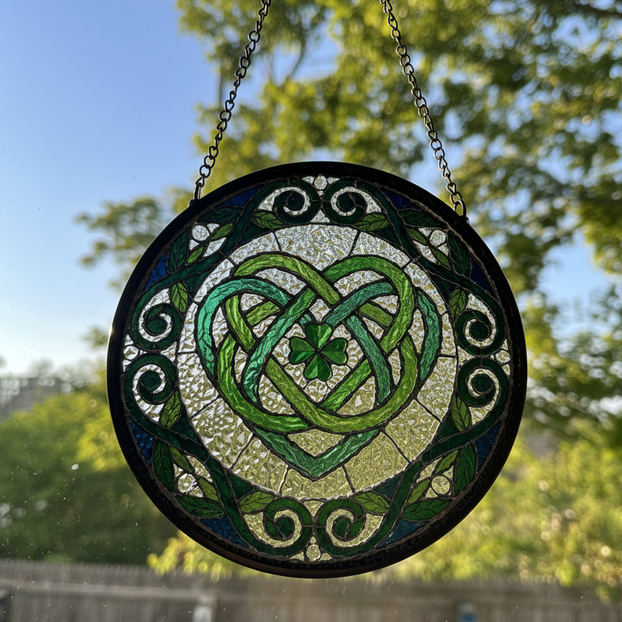 Celtic Love Knot Suncatcher