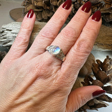 Load image into Gallery viewer, Daviana Moonstone Signet Ring
