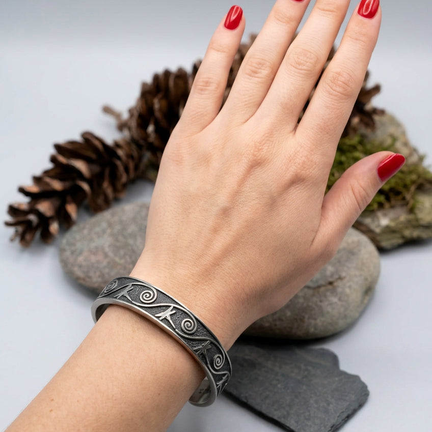 Celtic Dragonfly Bracelet - Handmade in the U.S.A.