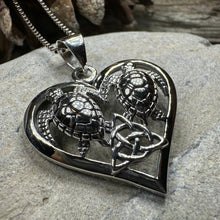 Load image into Gallery viewer, Celtic Turtle Lovers Necklace
