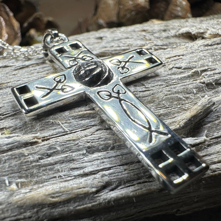 Scottish Mackintosh Cross Necklace