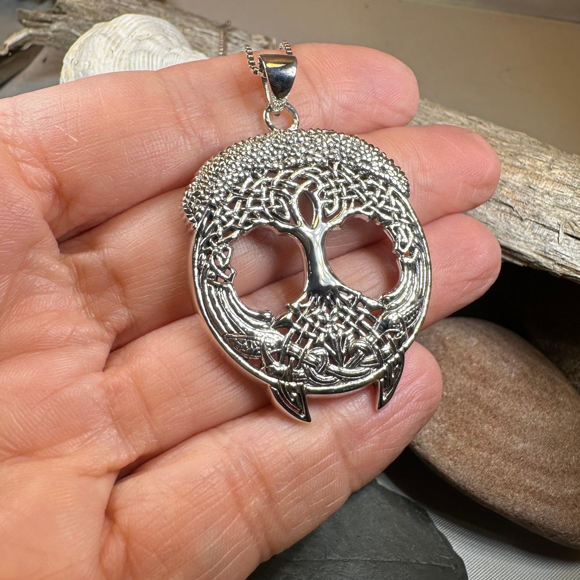 Celtic Soul Tree of Life Necklace — view 5