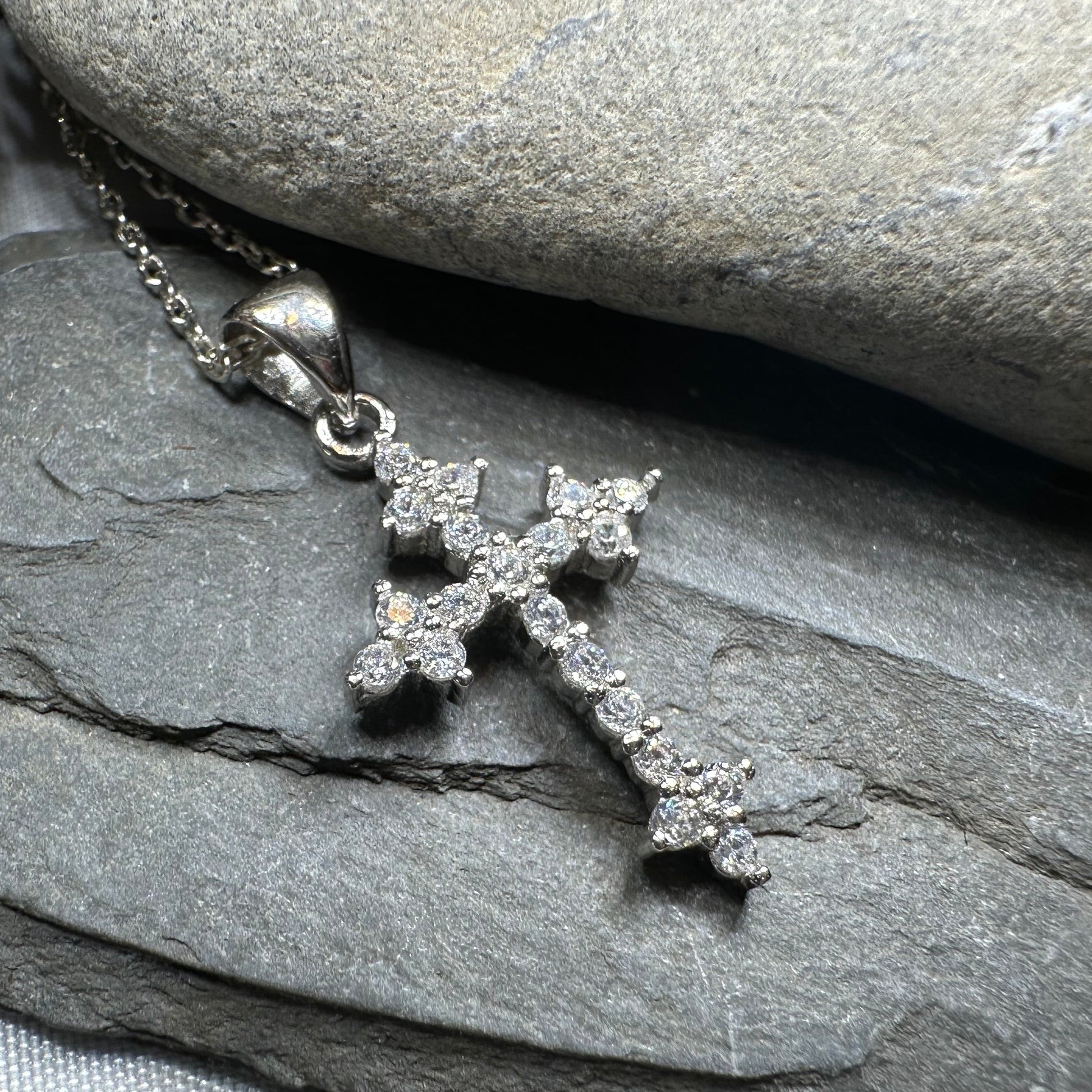 Cathedral Celtic Cross Necklace — view 9
