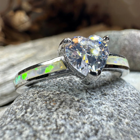 Load image into Gallery viewer, My Heart Opal Ring
