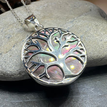 Load image into Gallery viewer, Larina Tree of Life Shell Necklace
