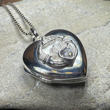 Load image into Gallery viewer, Aoife Claddagh Locket Necklace
