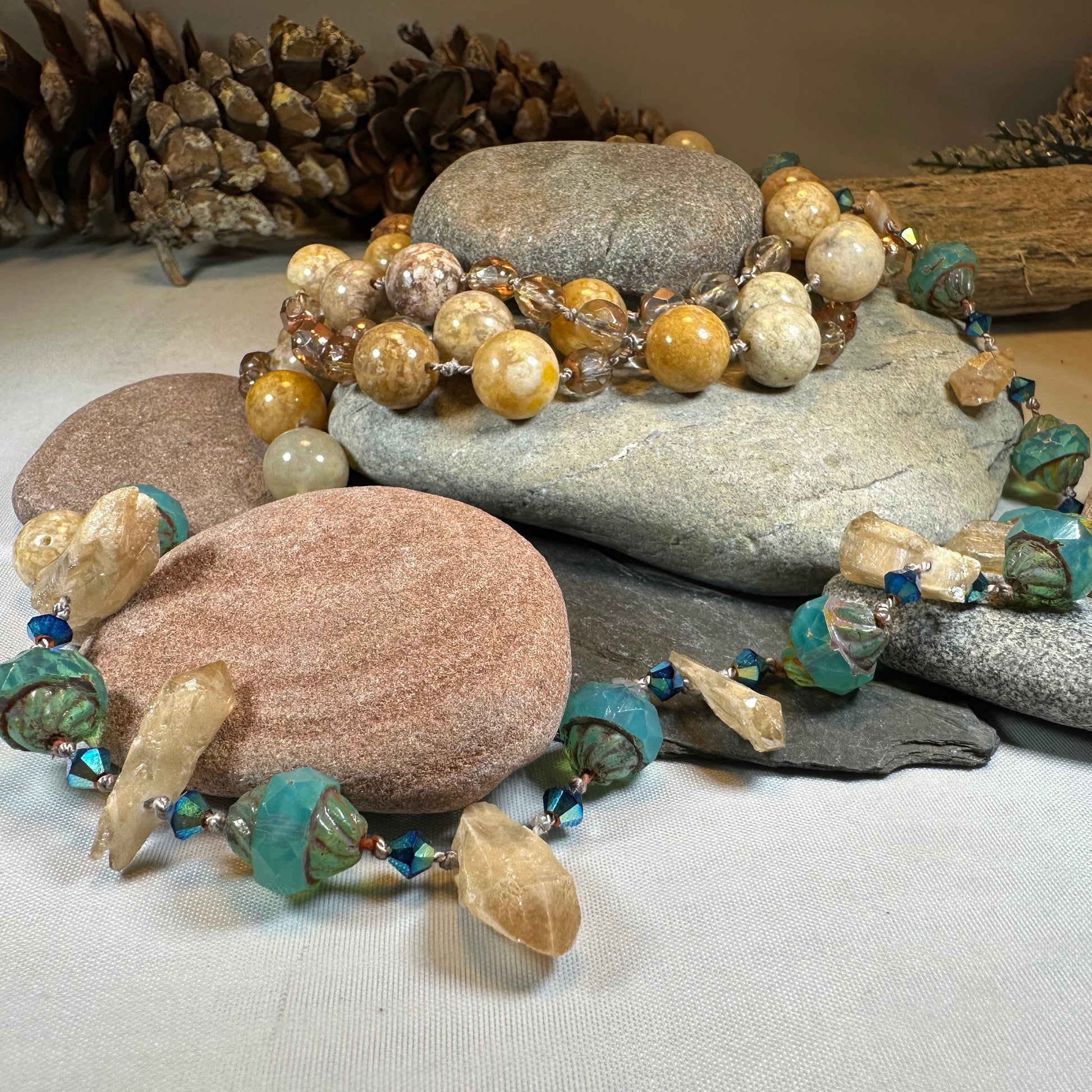 Keem Bay Crystal Necklace — view 3