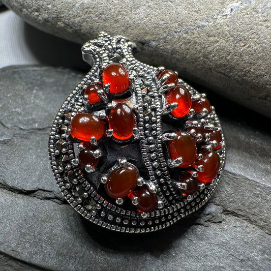 Ripe Pomegranate Brooch