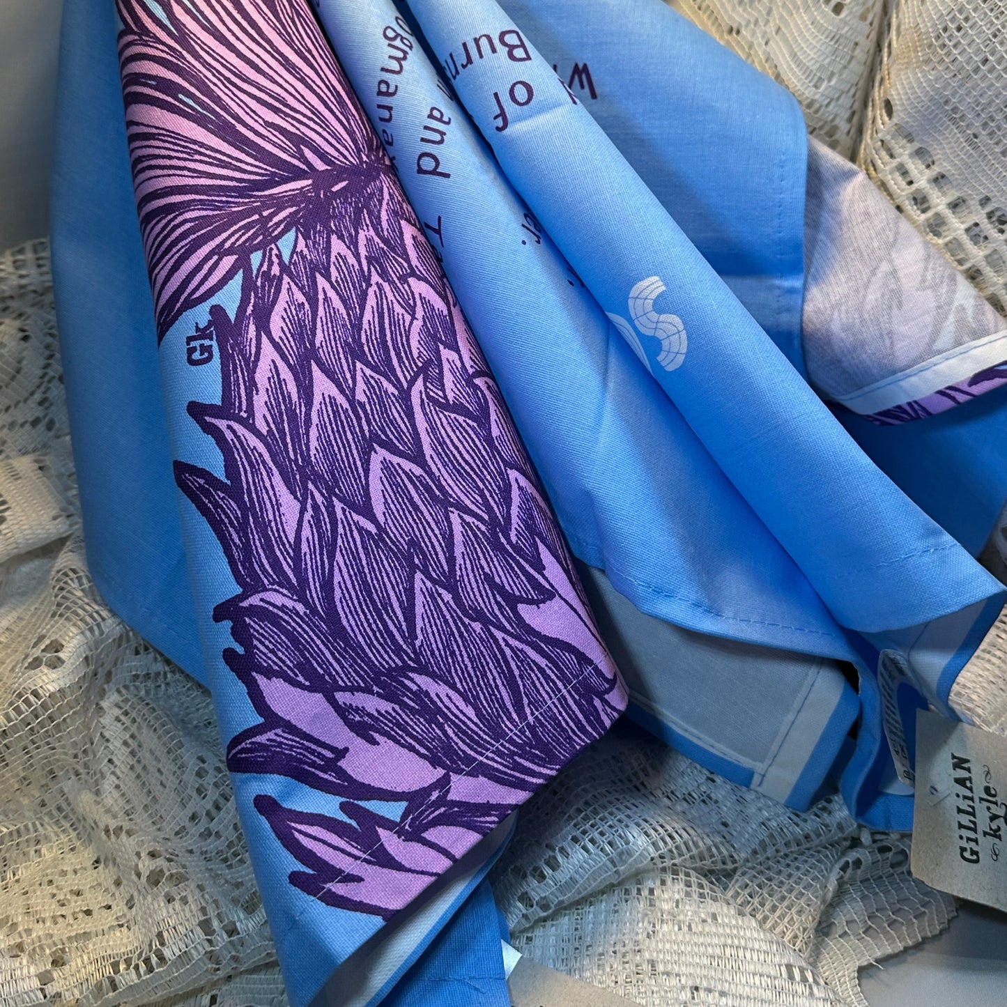 Handmade Scotland Lover Tea Towels - Set of Two