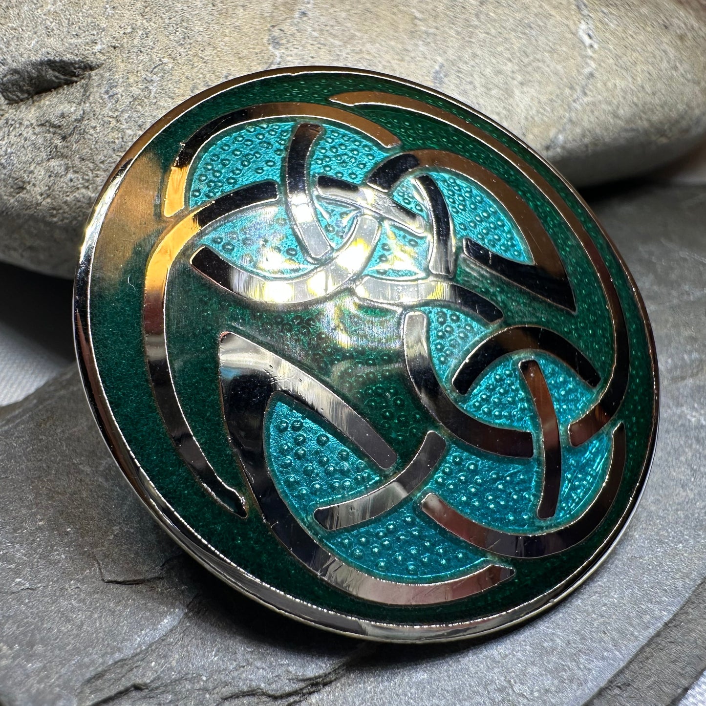 Celtic Winds Celtic Knot Brooch — view 2