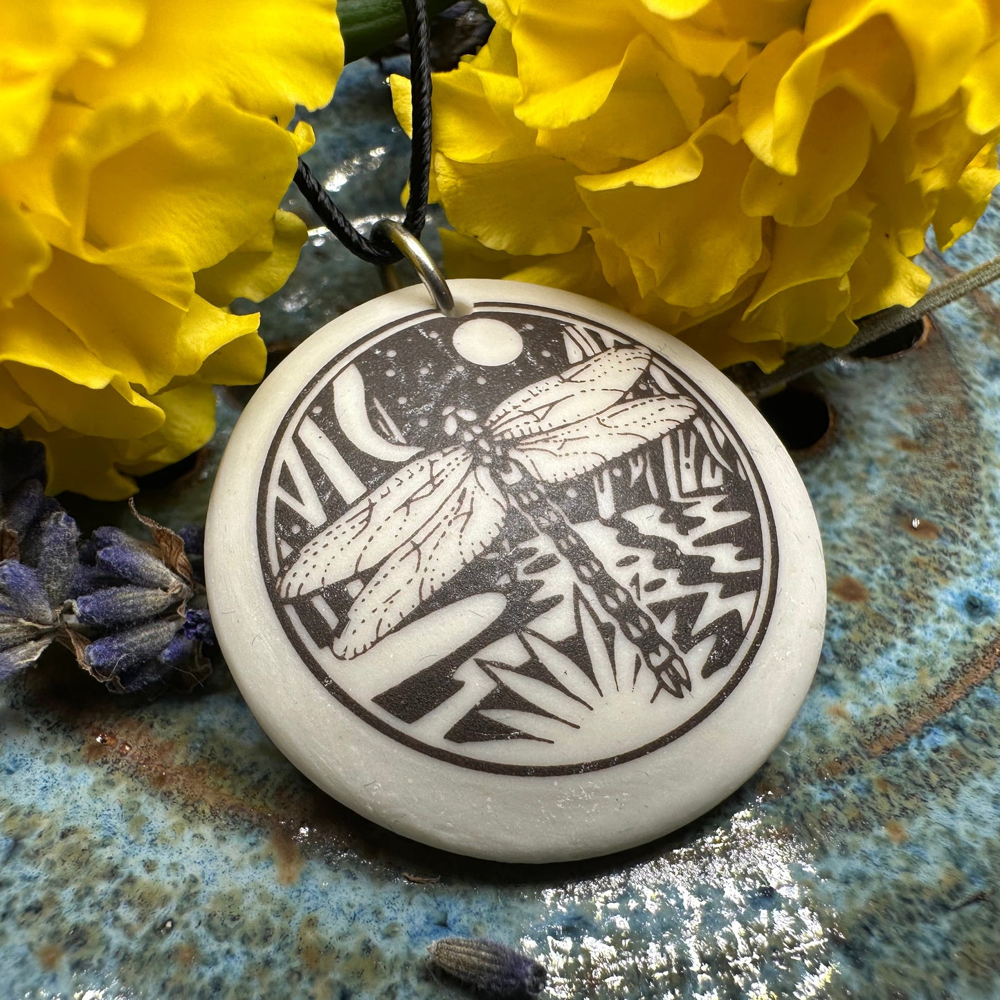 Artisan Dragonfly Necklace - Handmade in the U.S.A.