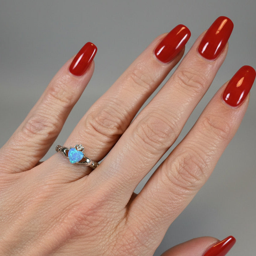Glynnis Claddagh Ring — view 6