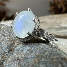 Load image into Gallery viewer, Diana Moonstone Promise Ring

