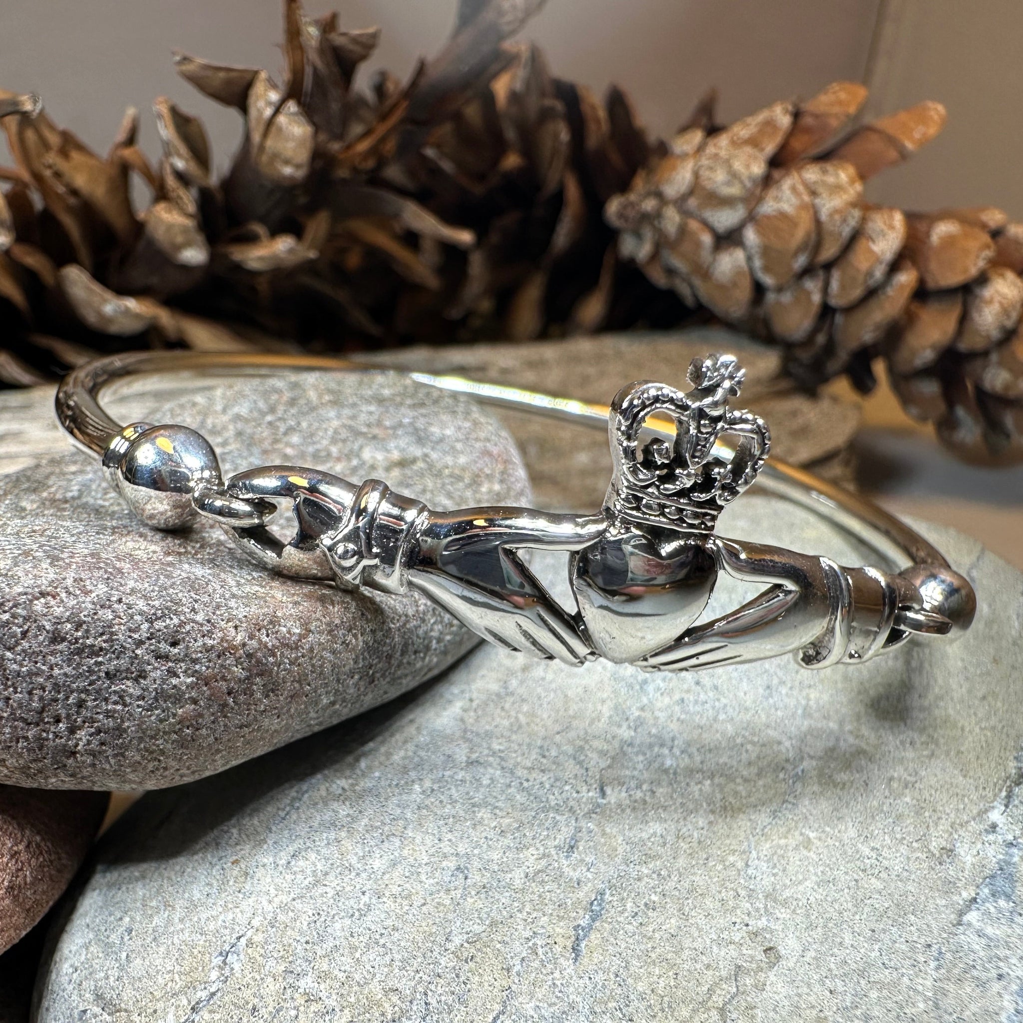 VENACOLY Bracciale celtico in argento Sterling 925 con streghe VENACOLY Bracciale celtico in argento Sterling 925 con streghe