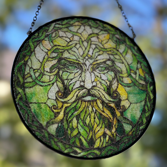 Green Man Suncatcher