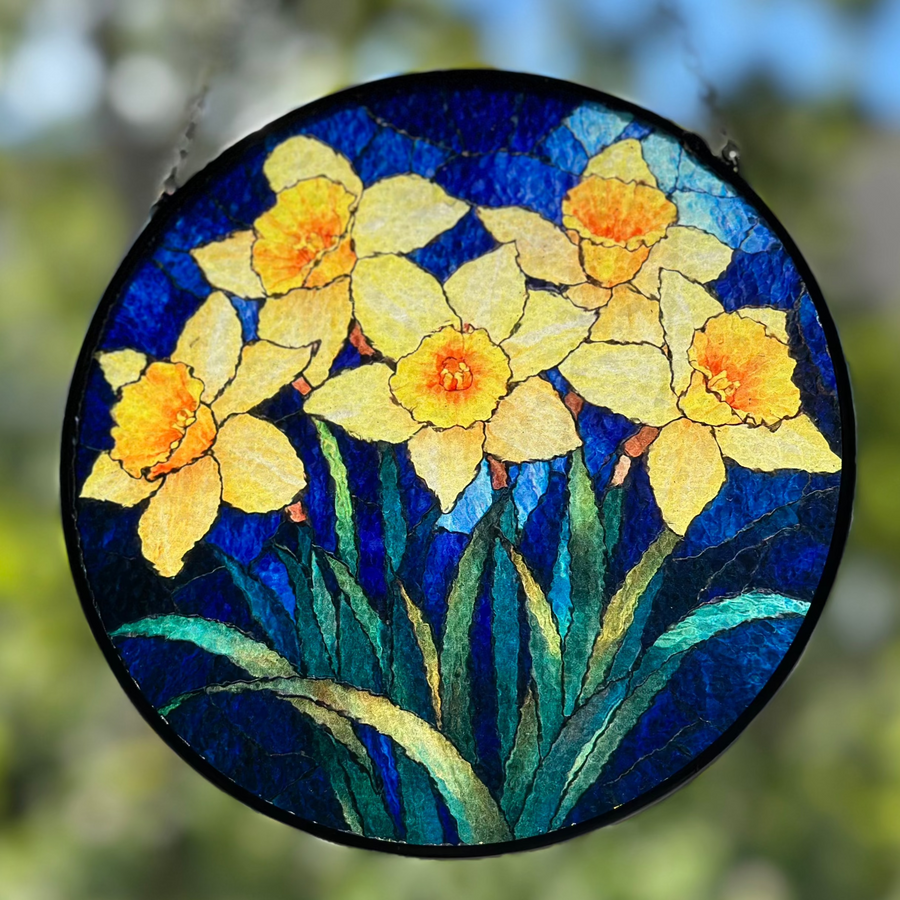 Spring Daffodil Suncatcher