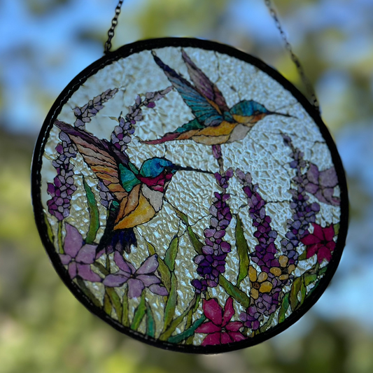 Summer Hummingbird Suncatcher