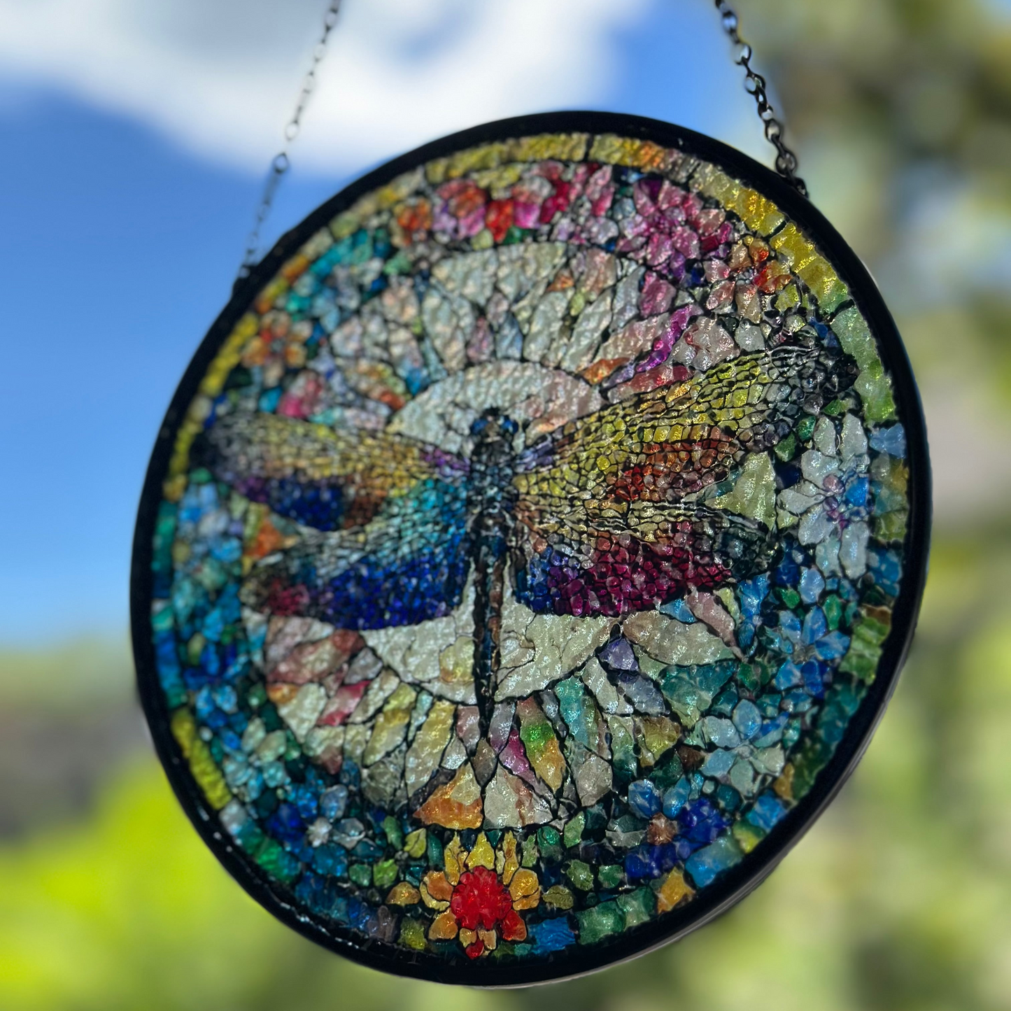 Summer Dragonfly Suncatcher