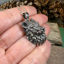 Load image into Gallery viewer, Aesir Wolf Necklace
