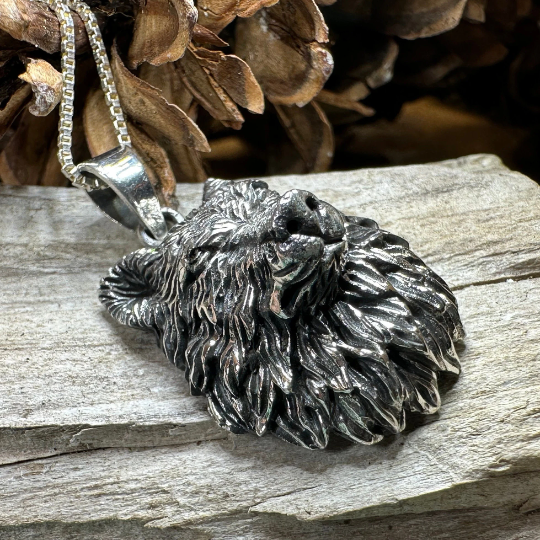 Aesir Wolf Necklace — view 6