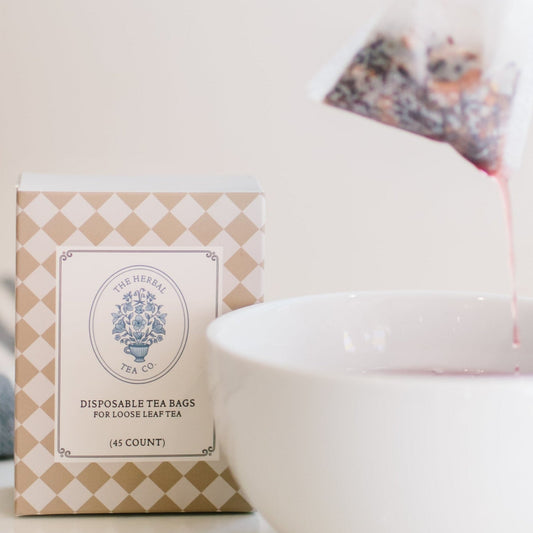 Disposable Tea Bags - 45 count