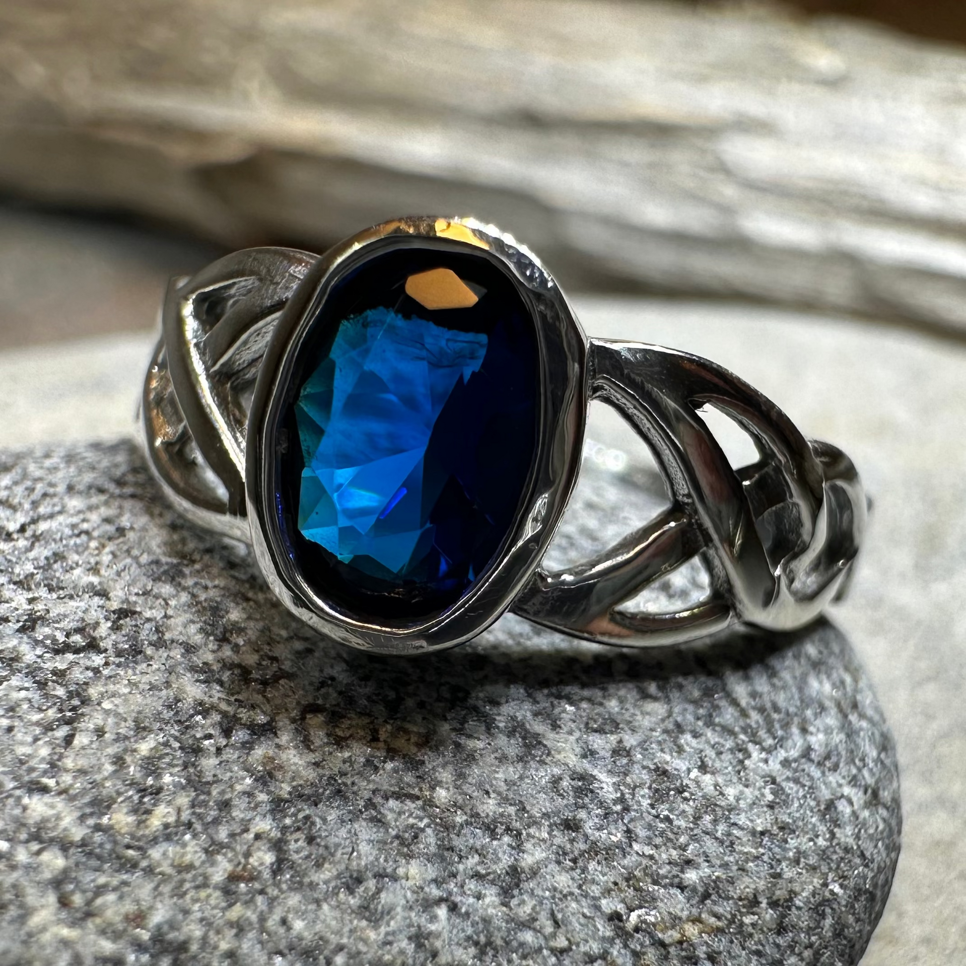 Andie Trinity Knot Ring — view 7
