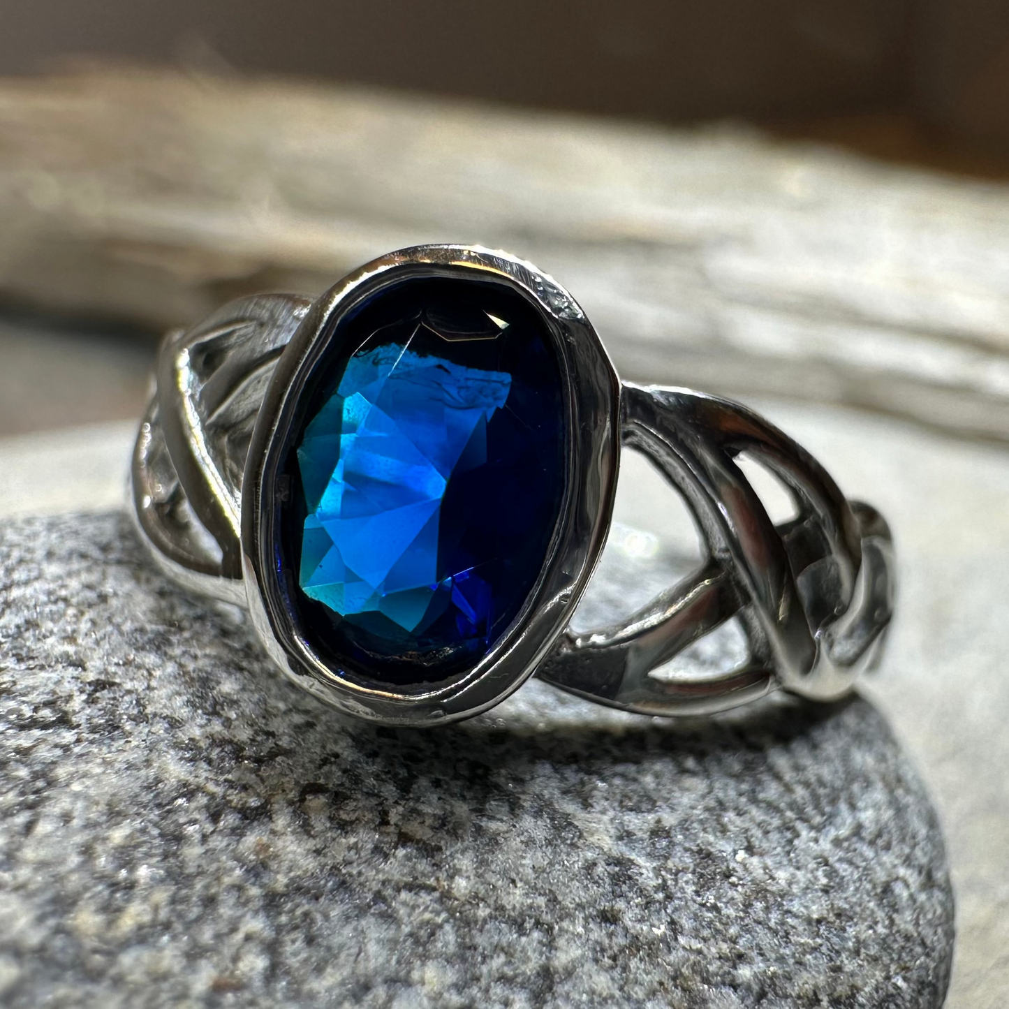 Andie Trinity Knot Ring — view 13