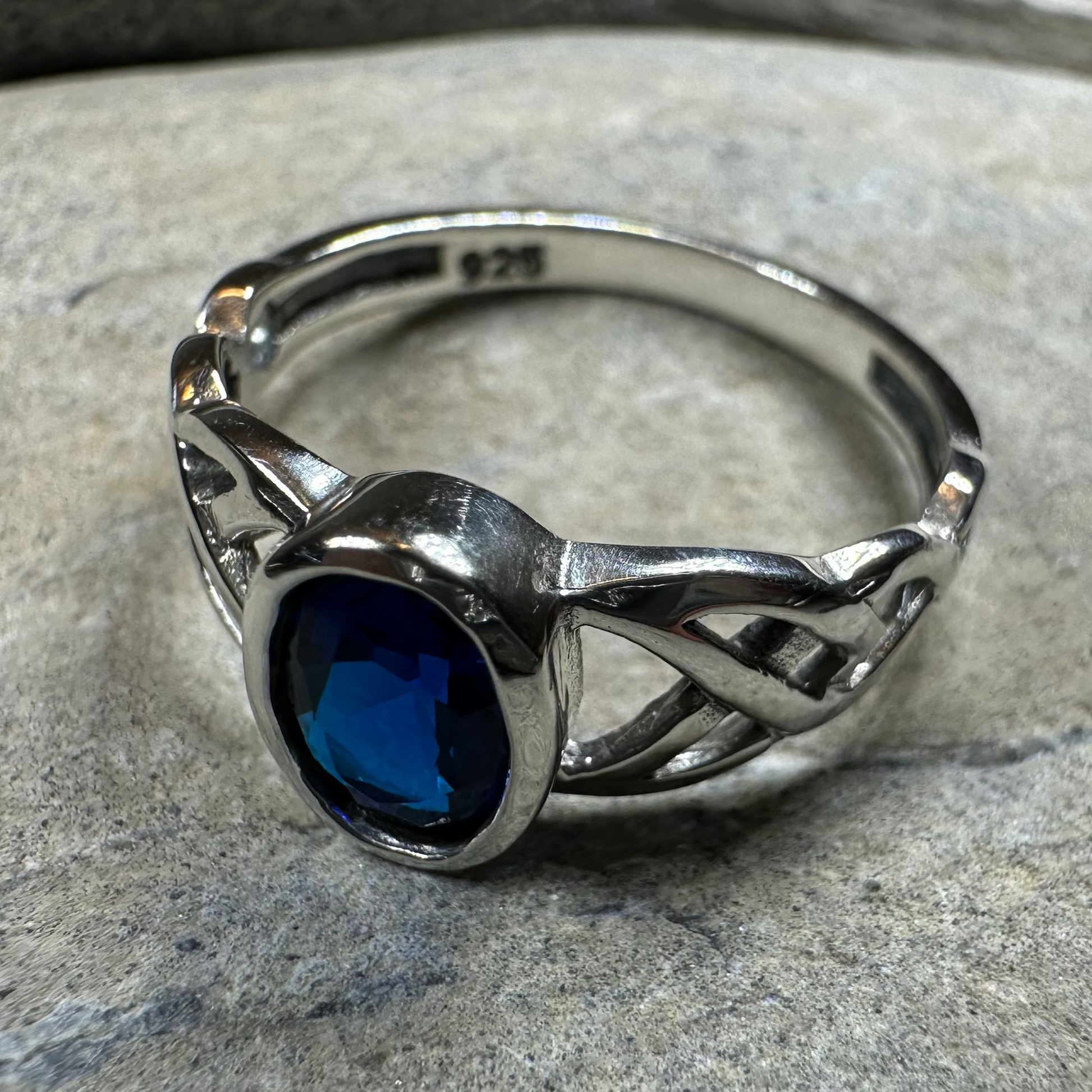 Andie Trinity Knot Ring — view 5
