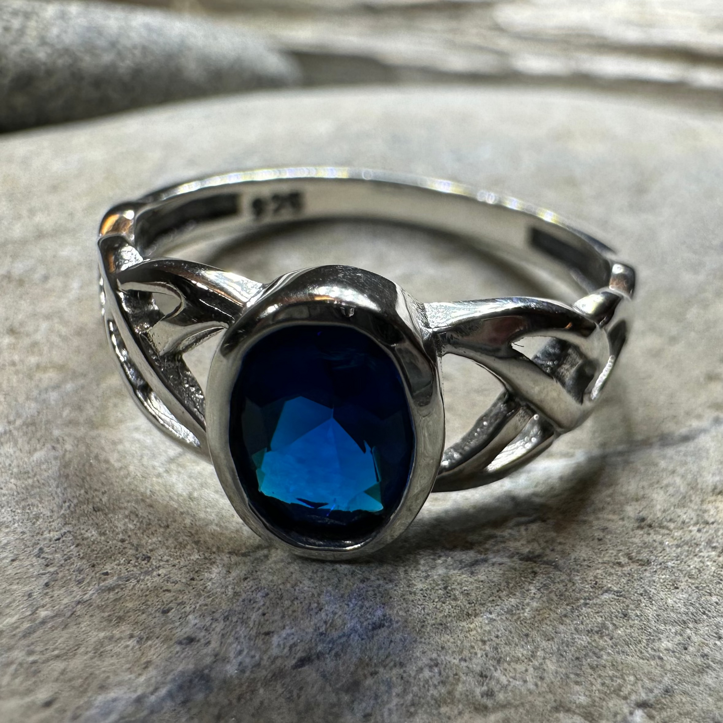 Andie Trinity Knot Ring — view 10