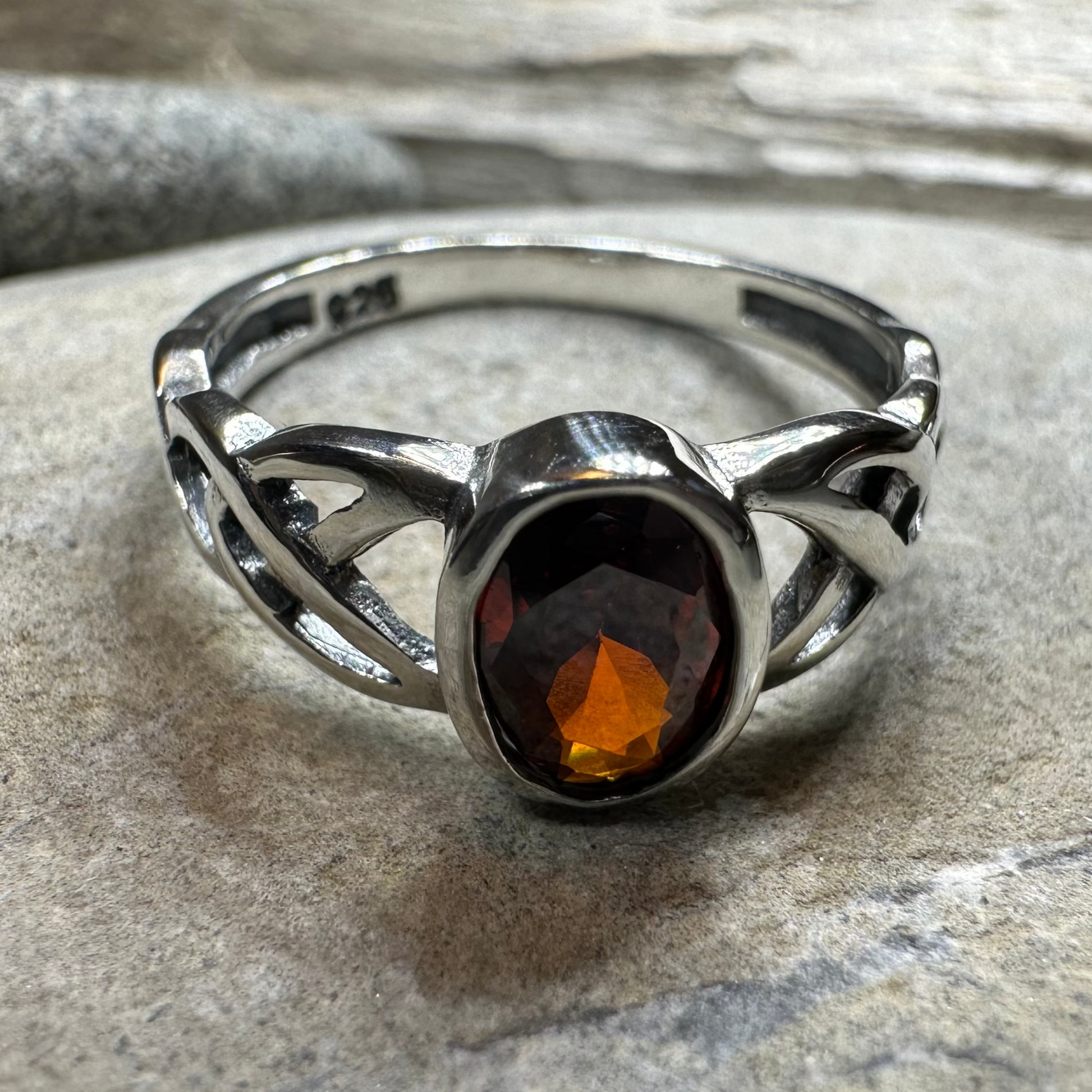 Andie Trinity Knot Ring — view 2