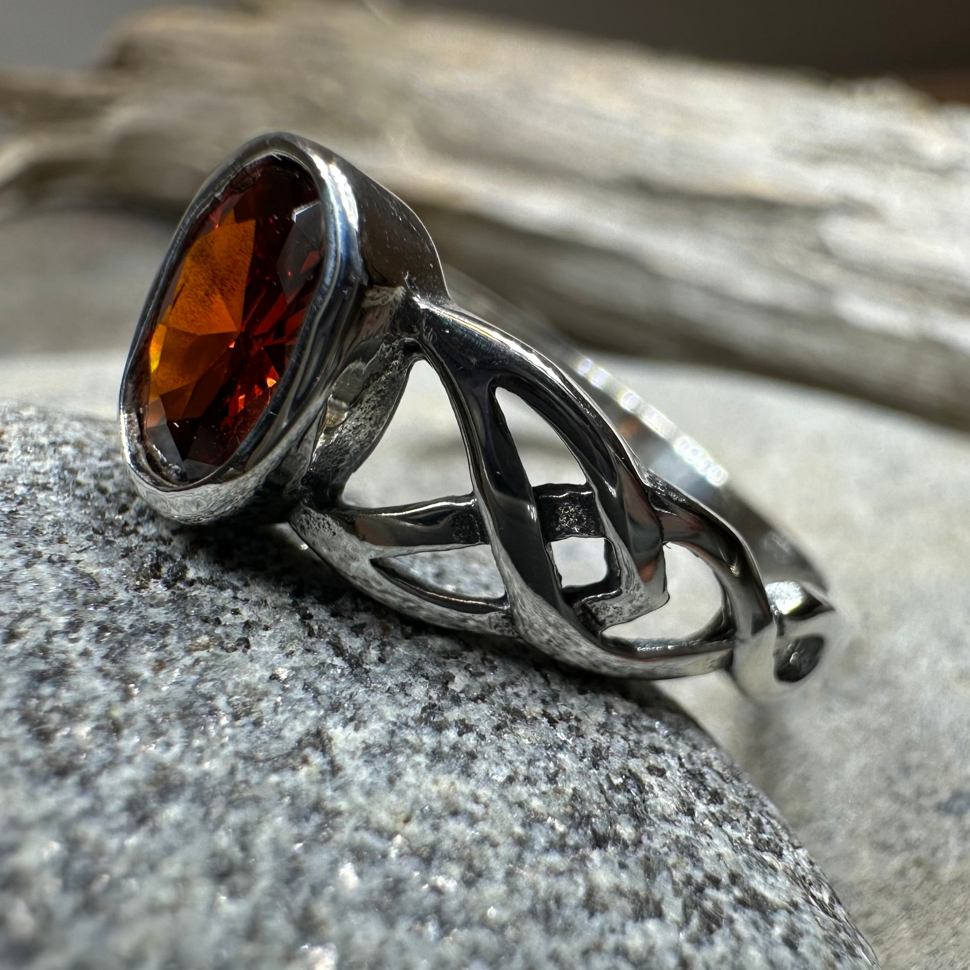 Andie Trinity Knot Ring — view 12