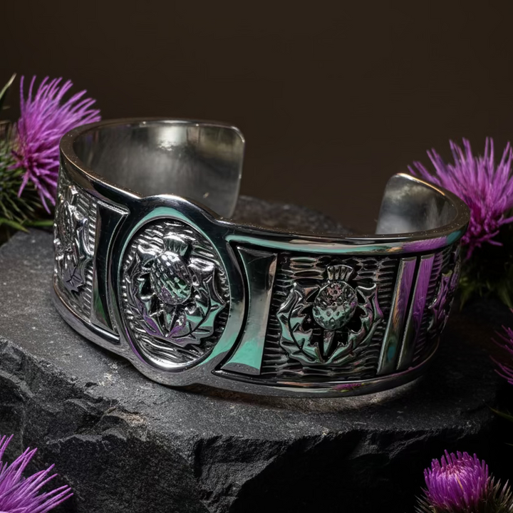 Highland Spring Thistle Bracelet — view 2
