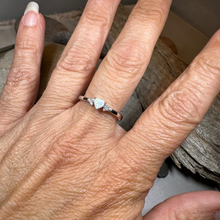Load image into Gallery viewer, Petite Opal Heart Ring
