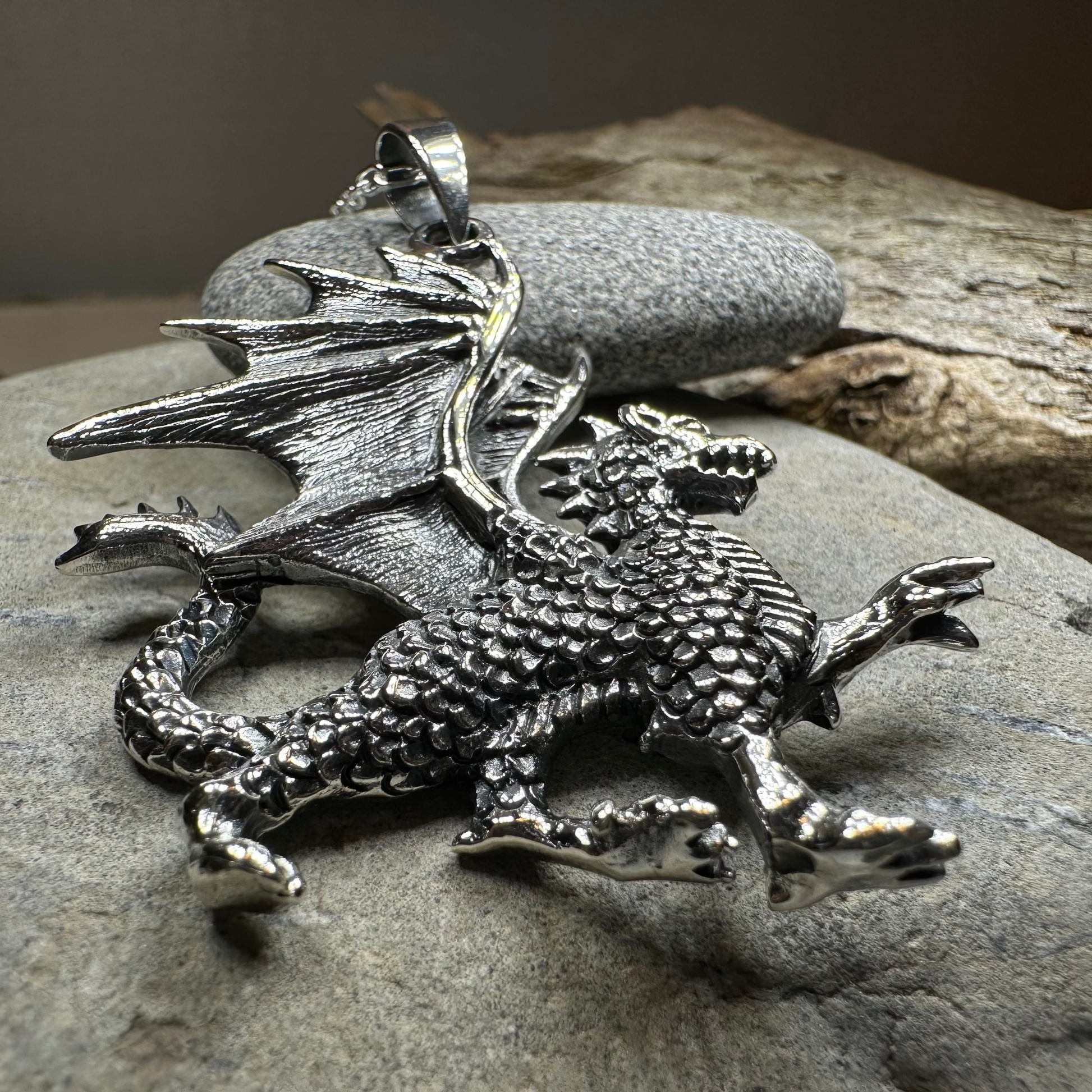 Wales Dragon Necklace — view 8