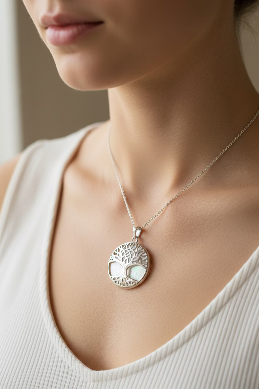 Nachtona Tree of Life Necklace — view 9