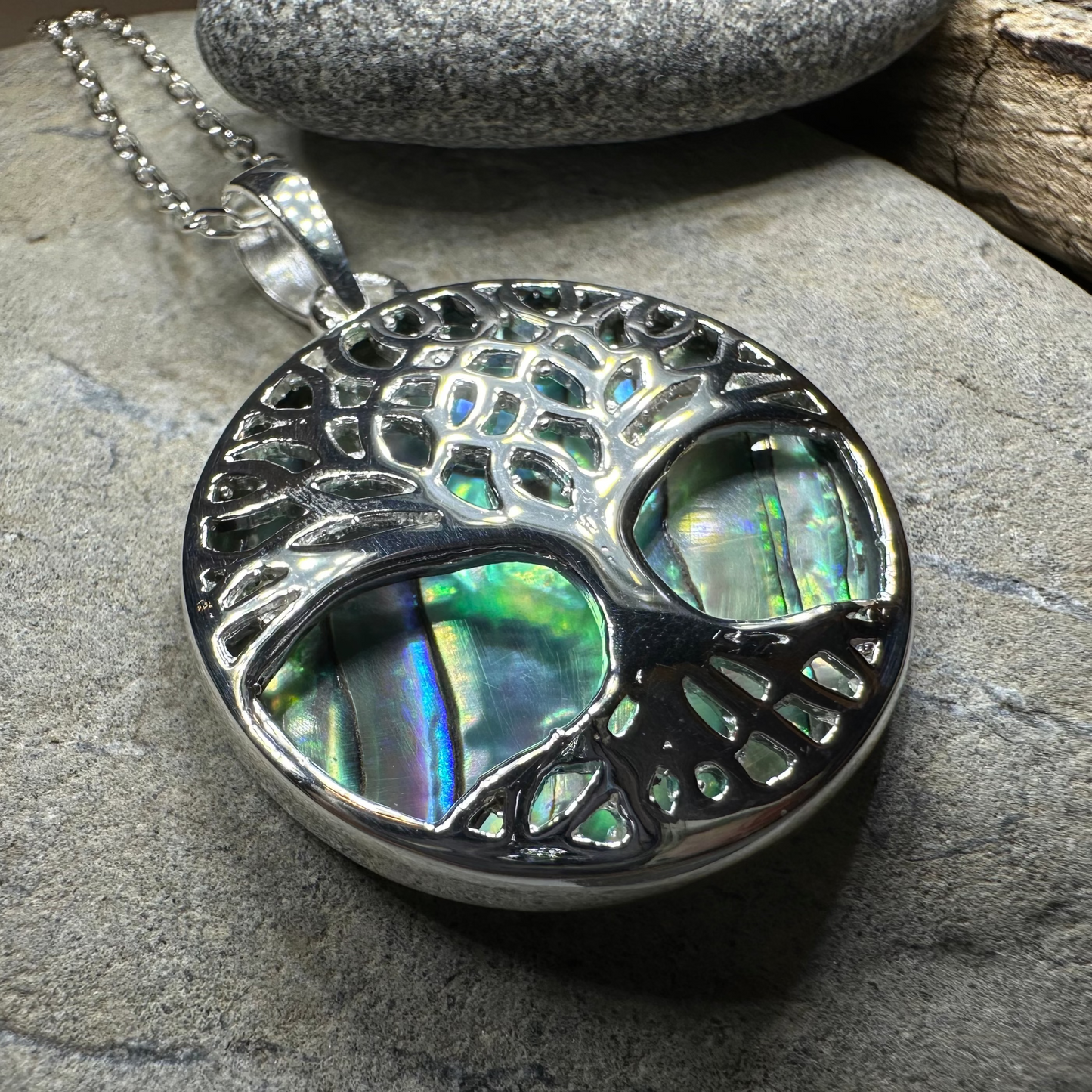 Nachtona Tree of Life Necklace in silver