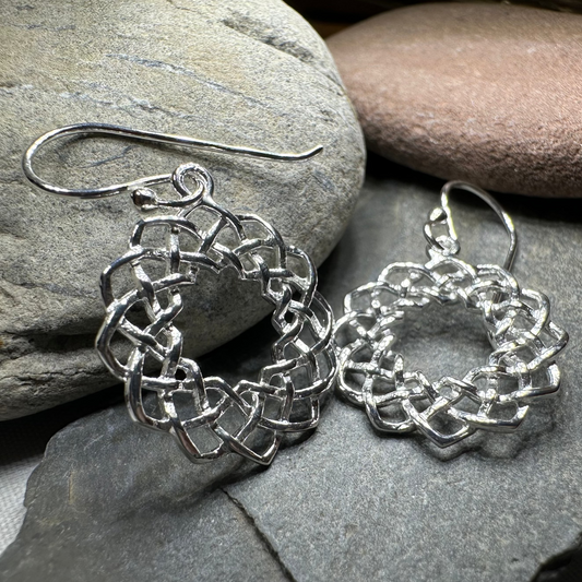 Celtic Eternity Knot Earrings