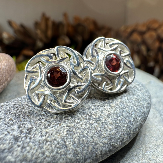 Alfiva Celtic Earrings — view 3