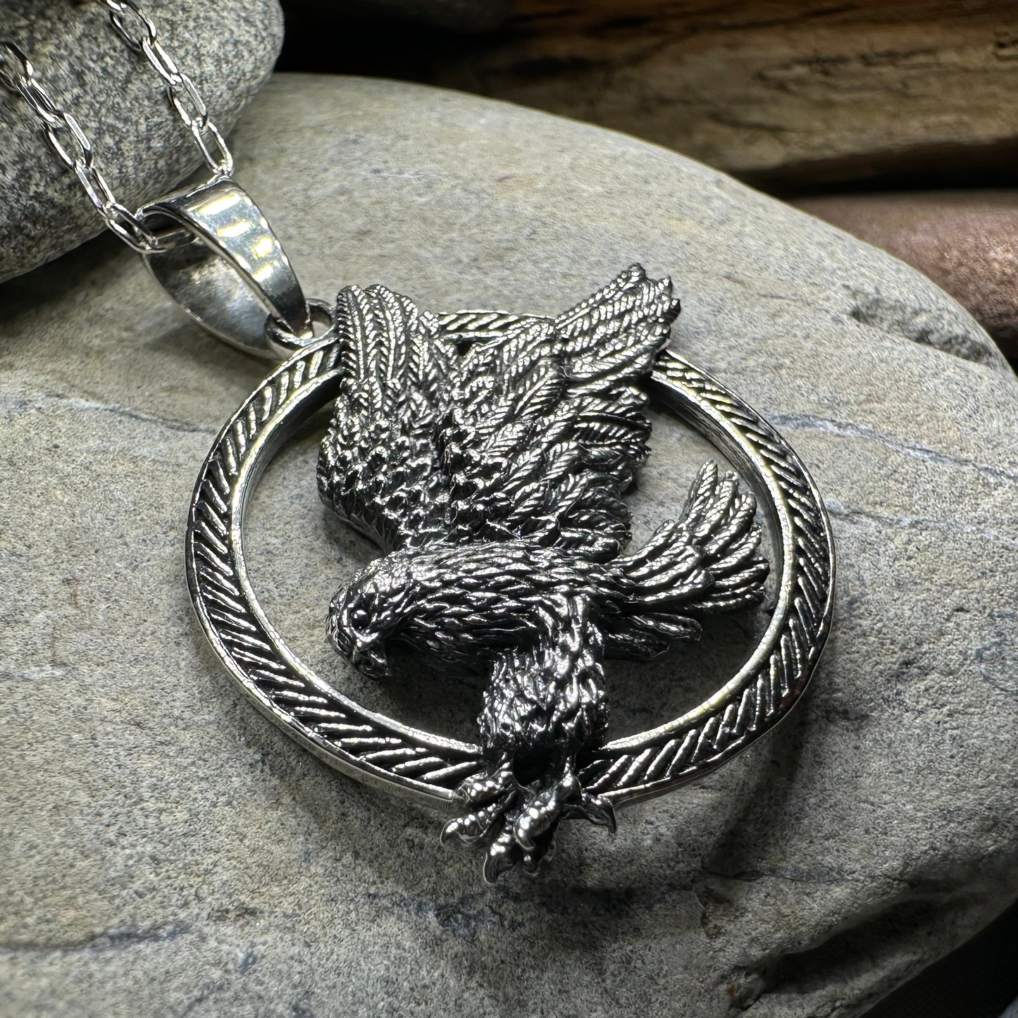 Celtic Eagle Necklace