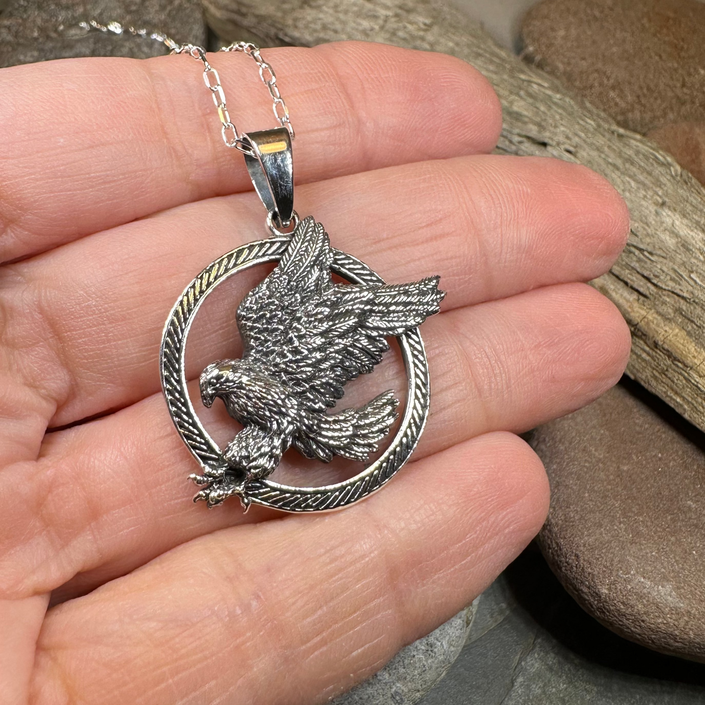 Celtic Eagle Necklace