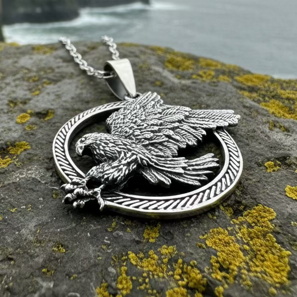 Celtic Eagle Necklace