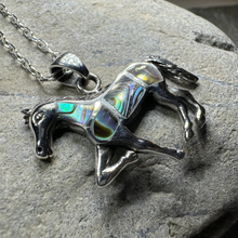 Load image into Gallery viewer, Shimmering Horse Necklace
