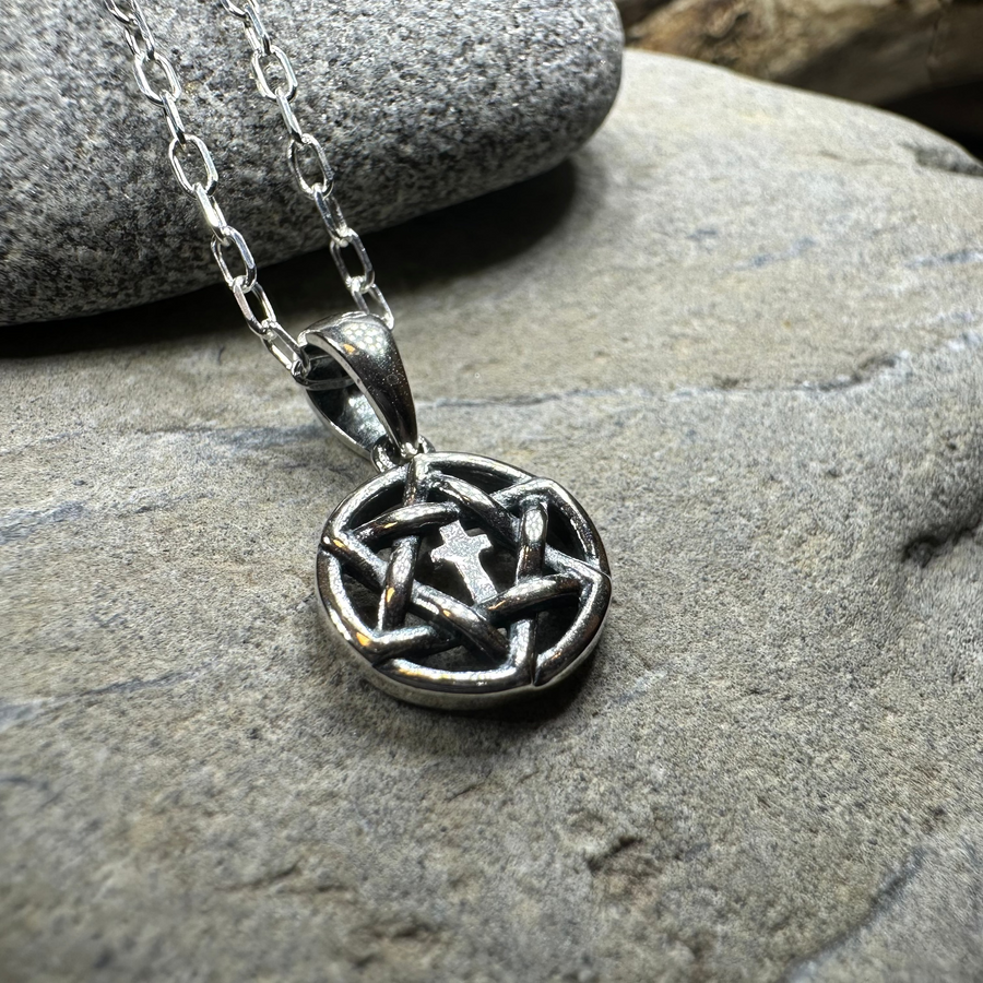 Petite Star of David Cross Necklace