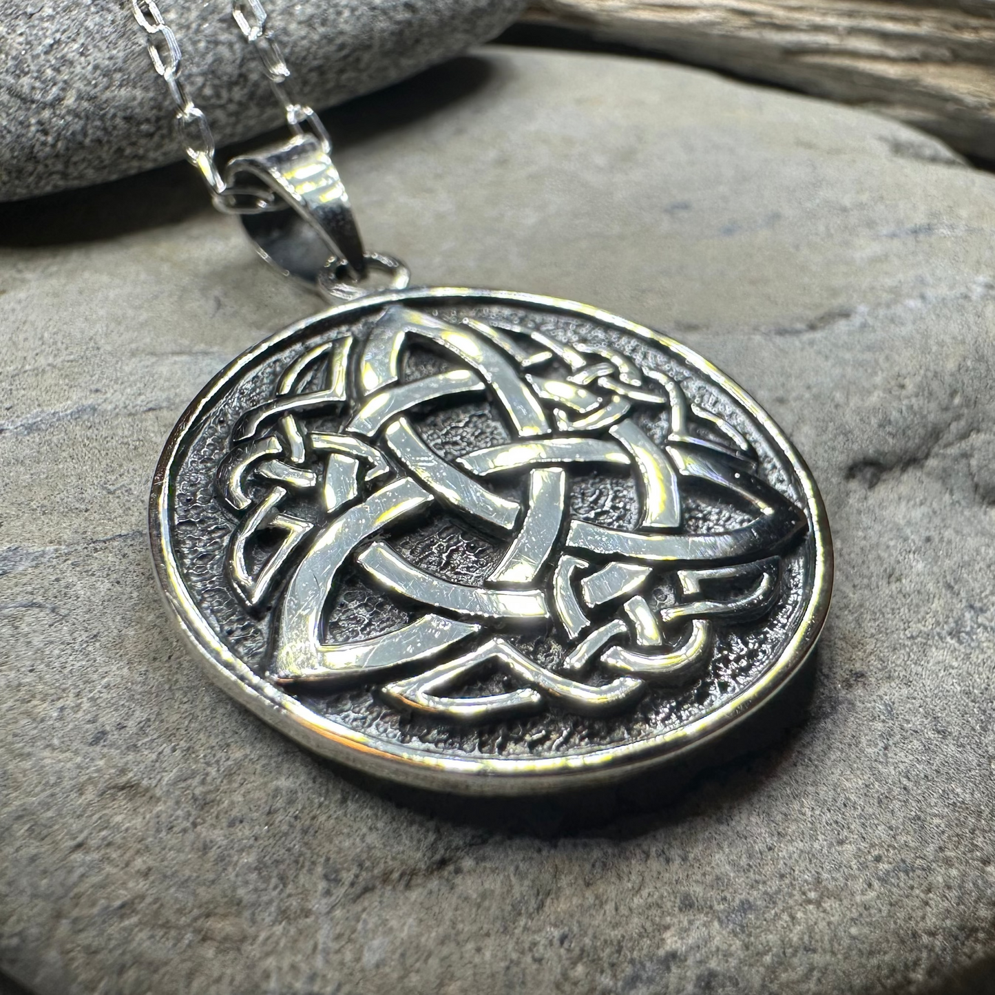 Stormfront Celtic Knot Necklace — view 7