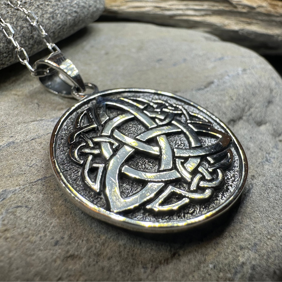 Stormfront Celtic Knot Necklace