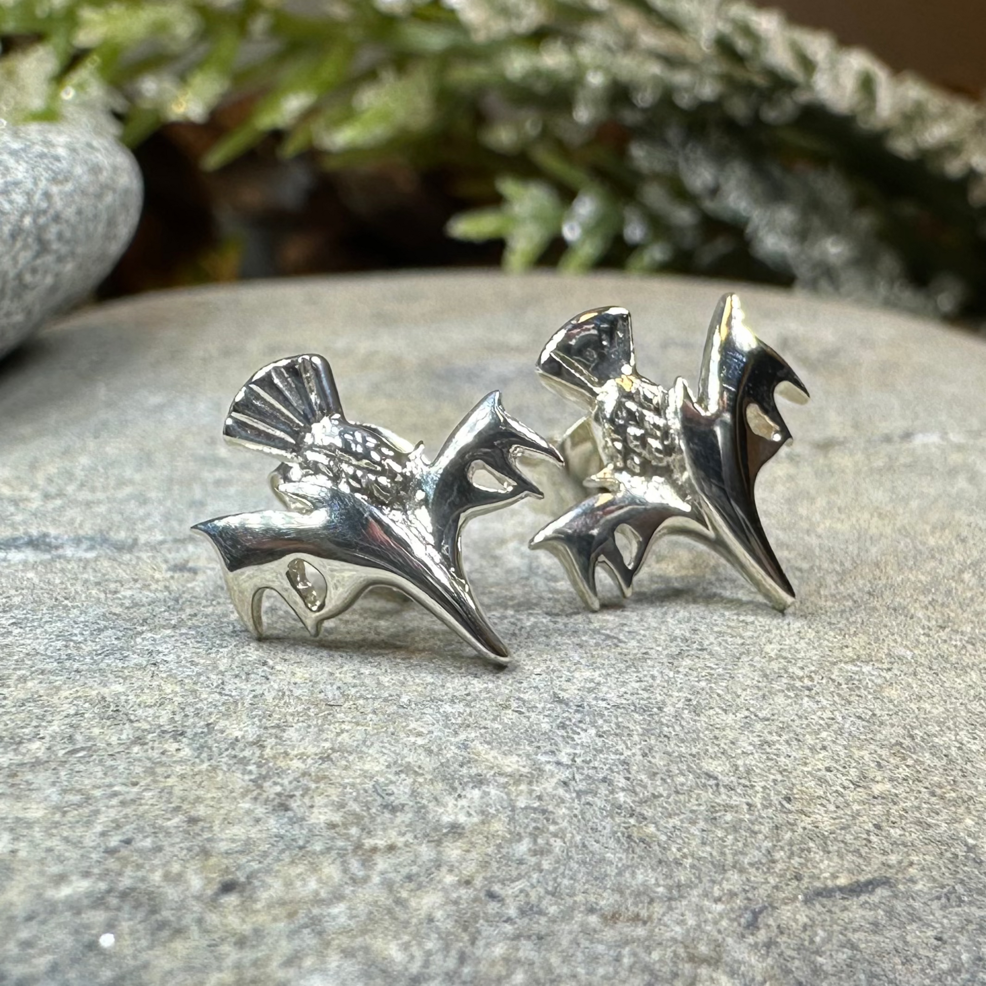 Modern Thistle Earrings — view 6