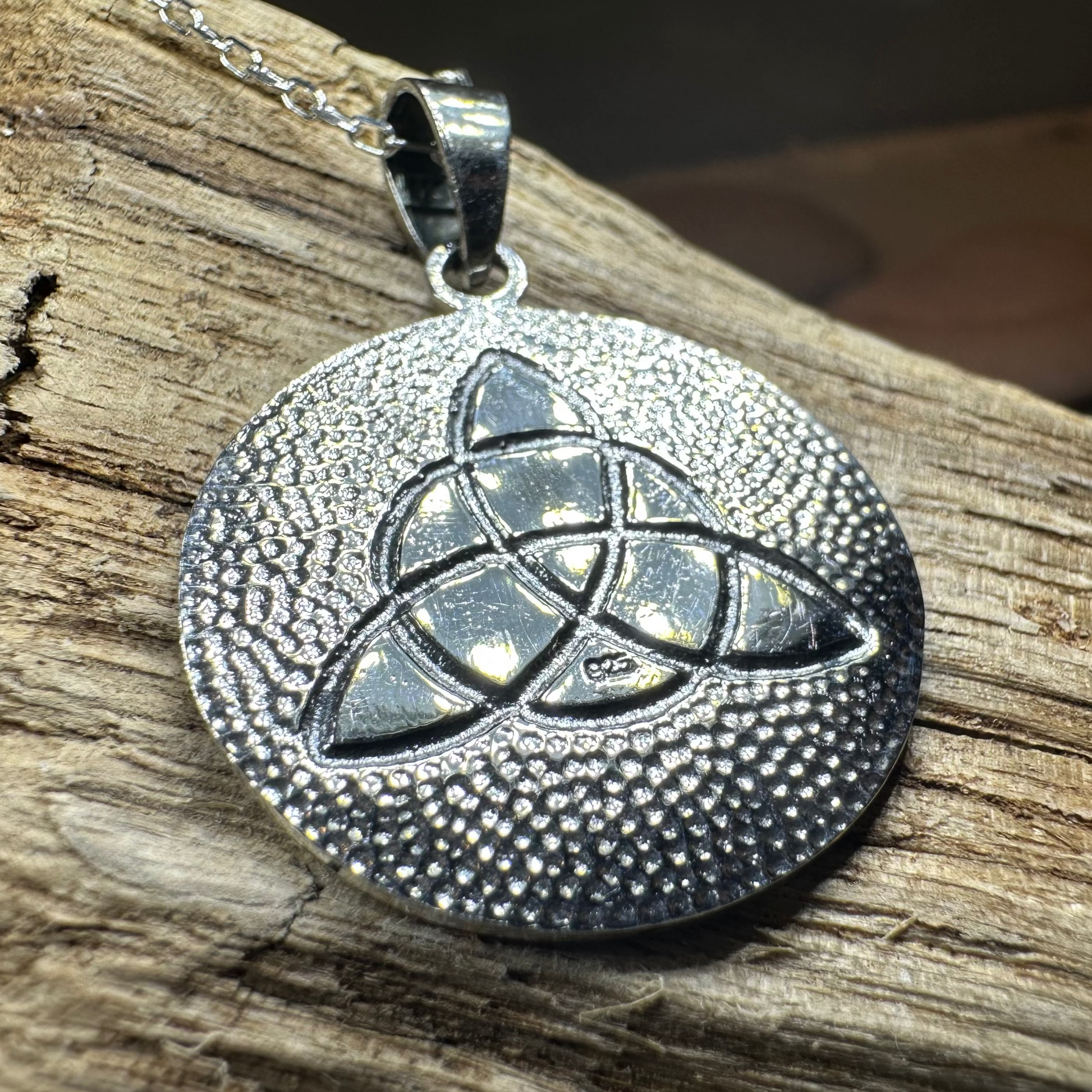 Stormfront Celtic Knot Necklace — view 4